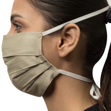 Pro-Tie Face Mask | 2 Layers | Washable | Reusable | Pack of 5 - Thumbnail Image 3
