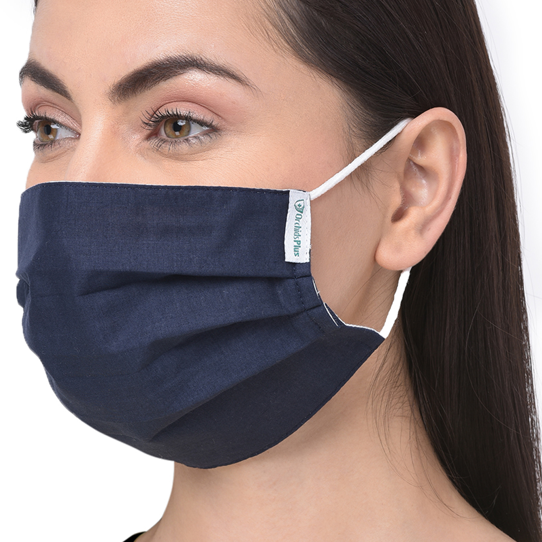 6 Ply Protect Face Mask | 6 Layers (2 Layers 100% Cotton, 4 Layer SMMS Filter | Reusable | Washable | High Filtration | Pack of 5 - Image 2
