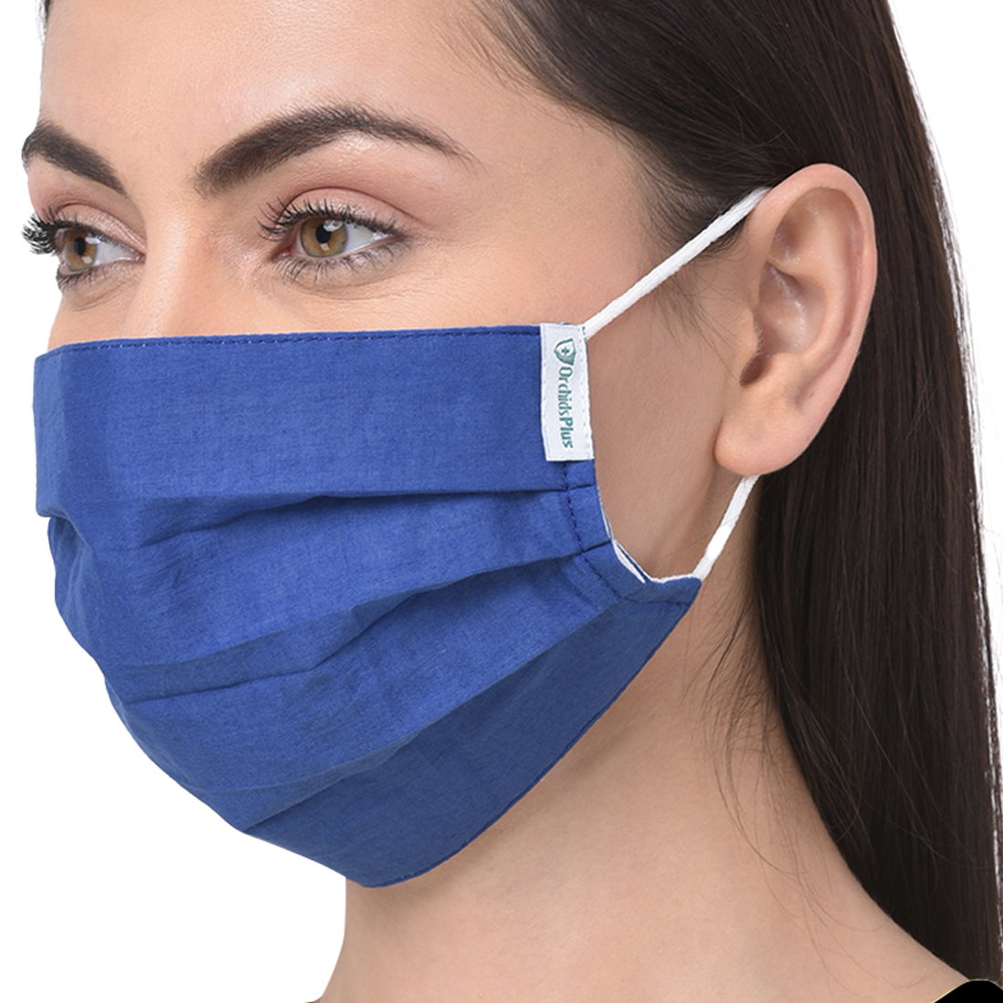 6 Ply Protect Face Mask | 6 Layers (2 Layers 100% Cotton, 4 Layer SMMS Filter | Reusable | Washable | High Filtration | Pack of 5 - Image 1