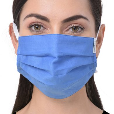 6 Ply Protect-Tie Face Masks | 6 Layers (2 Layers 100% Cotton, 4 Layer SMMS Filter | Reusable | Washable | High Filtration | Pack of 5 - Thumbnail Image 3