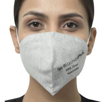 Neo 95 Face Mask | 6 Layers (2 Layers 100% Cotton, 4 Layer SMMS Filter) | Reusable | Washable | High Filtration | Pack of 5 - Thumbnail Image 4