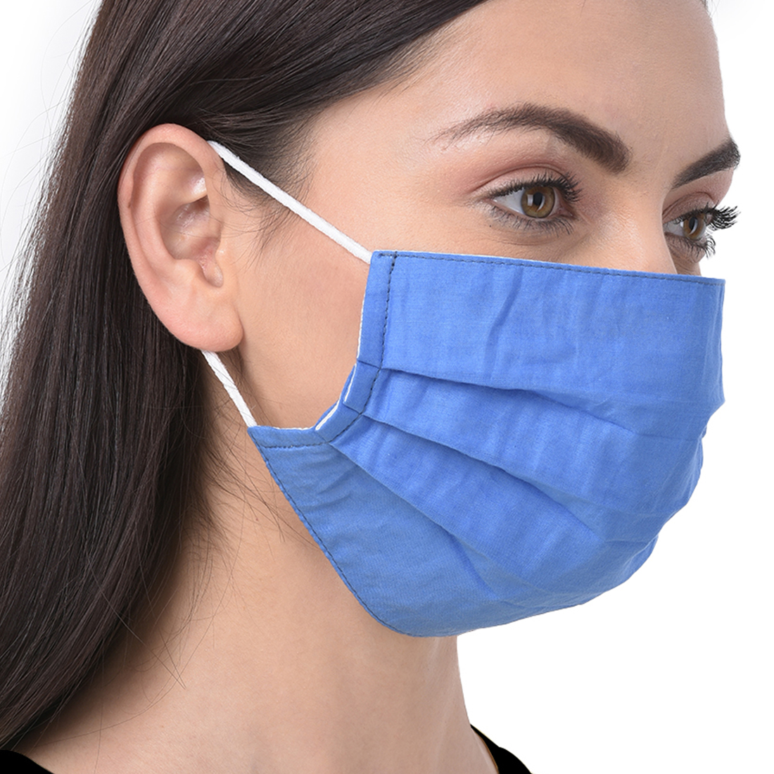 6 Ply Protect Face Mask | 6 Layers (2 Layers 100% Cotton, 4 Layer SMMS Filter | Reusable | Washable | High Filtration | Pack of 5 - Image 8
