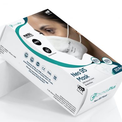 Neo 95 Face Mask | 6 Layers (2 Layers 100% Cotton, 4 Layer SMMS Filter) | Reusable | Washable | High Filtration | Pack of 5 - Thumbnail Image 8